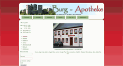 Desktop Screenshot of burg-apo.net